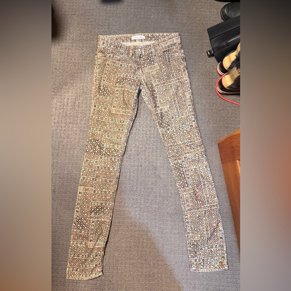 Isabel Marant multi-colored patterned pants. Fun … - image 3